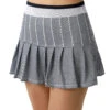 Rio Pleated Long Skirt Women - Black, White