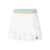Rainbow Layering Skirt Women - White, Multicoloured