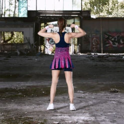 BIDI BADU Phoebe Tech Dress Women - Dark Blue, Pink -Muse Style Shop 00271000 66