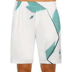 BIDI BADU Yves Tech Shorts Men - White, Mint