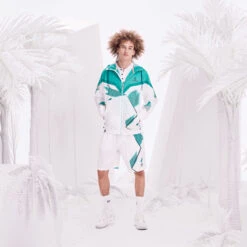 BIDI BADU Yves Tech Shorts Men - White, Mint -Muse Style Shop 00361000 65