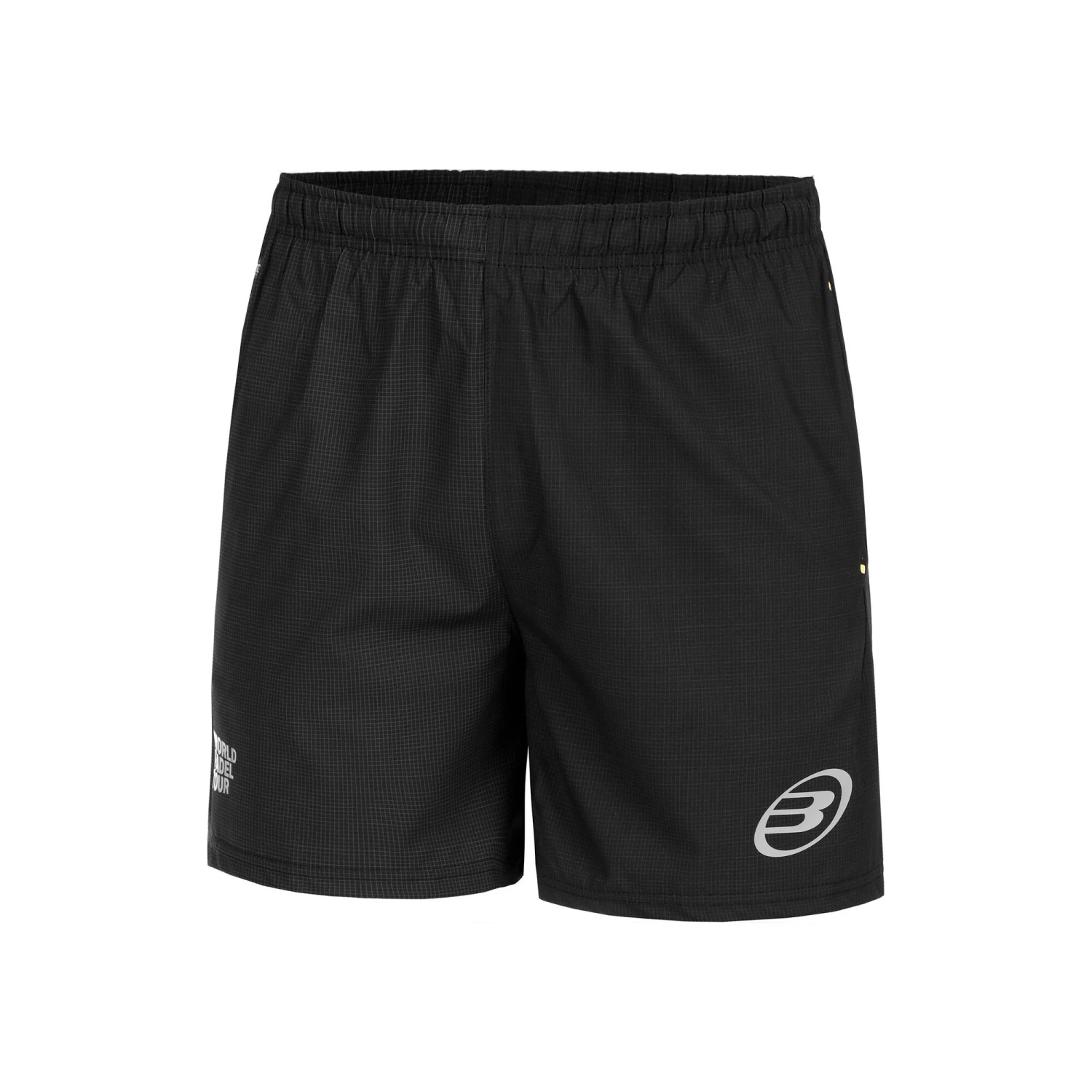 BULLPADEL Lunes Shorts Men - Black, Yellow 1 BULLPADEL Lunes Shorts Men - Black, Yellow