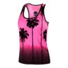 Hydrogen Palm Tank Top Women - Pink, Black