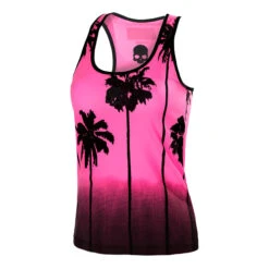 Hydrogen Palm Tank Top Women - Pink, Black