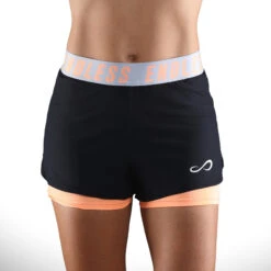 Endless Tech Iconic Shorts Women - Black, Apricot -Muse Style Shop 00552000 13