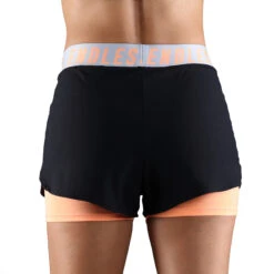 Endless Tech Iconic Shorts Women - Black, Apricot -Muse Style Shop 00552000 14