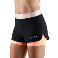 Endless Tech Iconic Shorts Women - Black, Apricot -Muse Style Shop 00552000 15