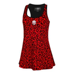 Hydrogen Tech Panther Dress Women - Red, Black