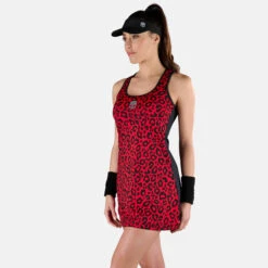 Hydrogen Tech Panther Dress Women - Red, Black -Muse Style Shop 00746000 15