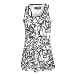 Hydrogen Tech Chrome Dress Women - White, Black