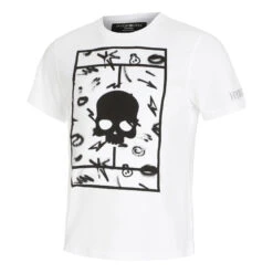 Hydrogen Court T-Shirt - White, Black