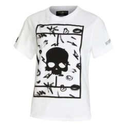 Hydrogen Court T-Shirt - White, Black -Muse Style Shop 00762000 12