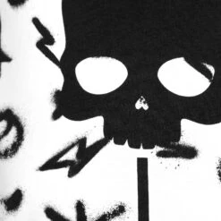 Hydrogen Court T-Shirt - White, Black -Muse Style Shop 00762000 14