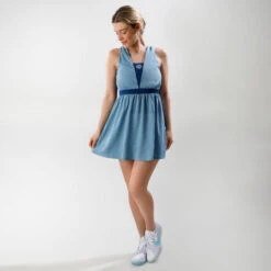 BIDI BADU Ankea Jeans Tech 2in1 Dress Women - Blue, Dark Blue -Muse Style Shop 01130000 10