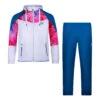 BIDI BADU Kafil Tech Tracksuit Men - White, Dark Blue