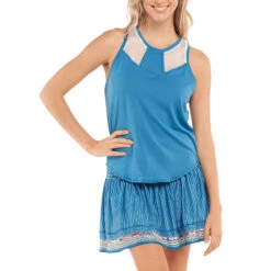 Long Dreamin' Smocked Skirt Women - Blue -Muse Style Shop 01178000 13