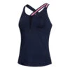 Tripple Strap With Bra Tank Top Women - Dark Blue