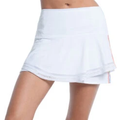 Long In Love Stripe Skirt Women - White -Muse Style Shop 01349000 13