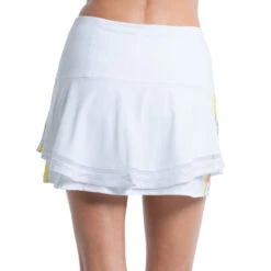 Long In Love Stripe Skirt Women - White -Muse Style Shop 01349000 14