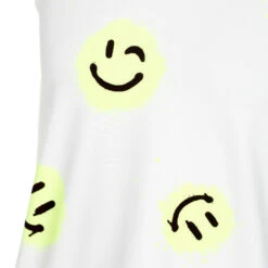 Smiles For Miles Tie Back Tank Top Girls - White, Multicoloured -Muse Style Shop 01418000 10
