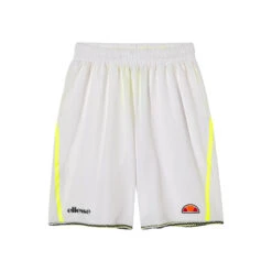 Ellesse Lonalta Shorts Men - White, Neon Yellow