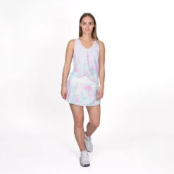 BIDI BADU Lowey Tech Plissee Skirt Women - White, Pink -Muse Style Shop 01795000 13