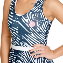 BIDI BADU Fingerprint 2in1 Dress Women - Dark Blue, White -Muse Style Shop 01895000 0 5