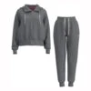 BIDI BADU Chill Tracksuit Women - Dark Grey