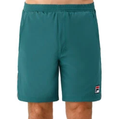 Fila Adam Shorts Men - Dark Green, Red