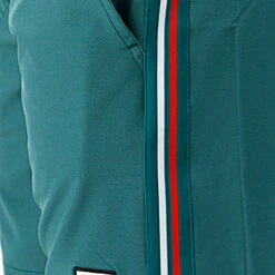 Fila Adam Shorts Men - Dark Green, Red -Muse Style Shop 02275000 31