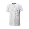 Fila Logo Small T-Shirt Boys - White, Dark Blue