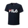 Fila Logo T-Shirt Boys - Blue, White