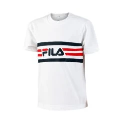 Fila Nicky T-Shirt Boys - White, Dark Blue