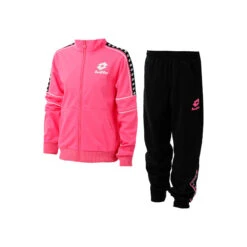 Lotto Dreams Cuff PL III Tracksuit Girls - Pink, Black