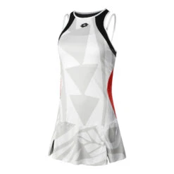 Lotto Top Ten III PRT2 Dress Women - White, Grey