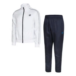 Lotto Square VI Tracksuit Men - White, Blue