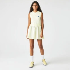 Lacoste Dress Women - Yellow, Violet -Muse Style Shop 03784000 13
