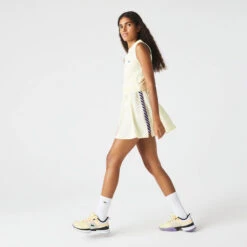 Lacoste Dress Women - Yellow, Violet -Muse Style Shop 03784000 15