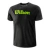 Wilson Tech Script T-Shirt Special Edition Men - Black, Green