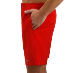 Head Club 7in Shorts Men - Red, Silver -Muse Style Shop 06607000 21
