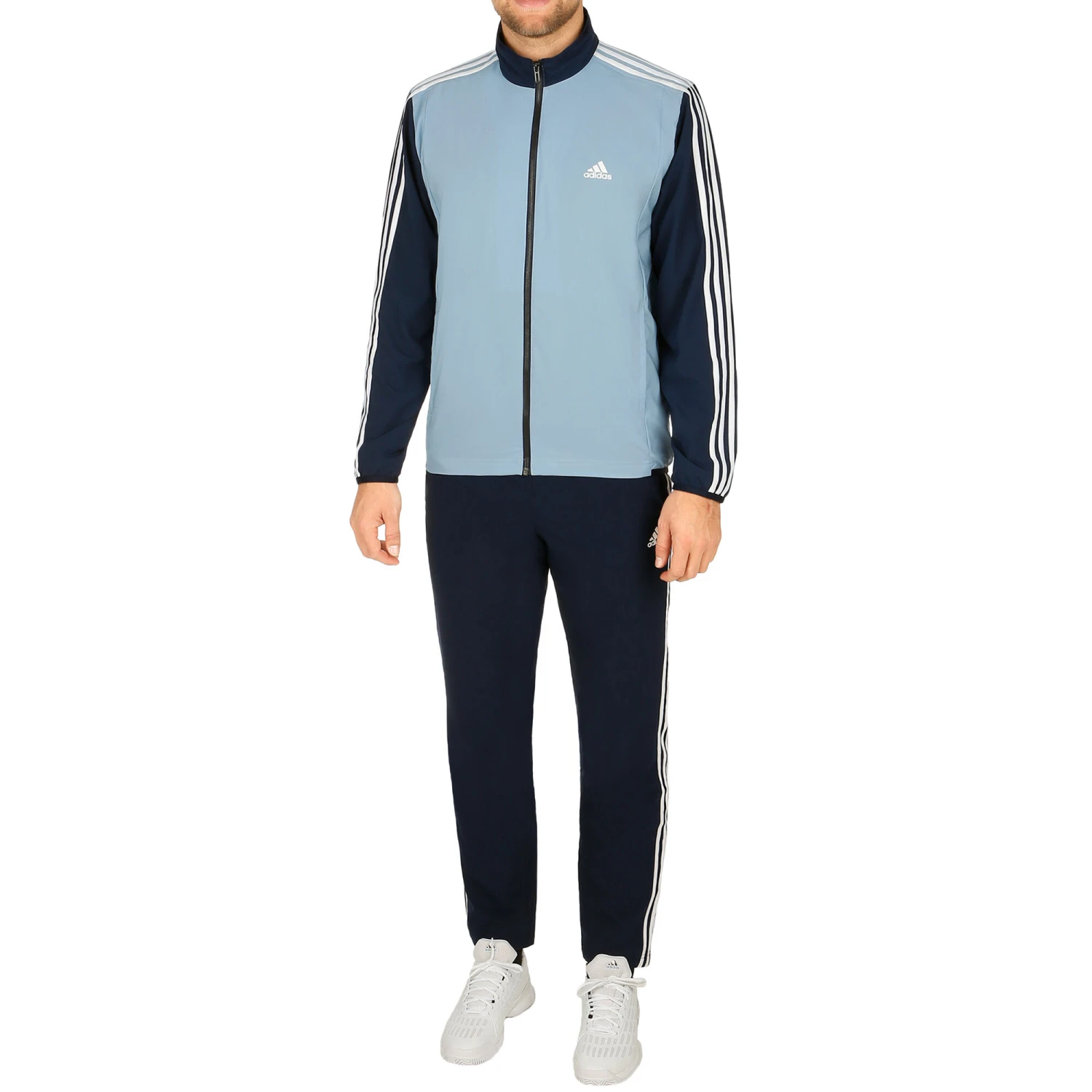 ADIDAS Woven Light Tracksuit Men - Light Blue, Dark Blue 1 ADIDAS Woven Light Tracksuit Men - Light Blue, Dark Blue