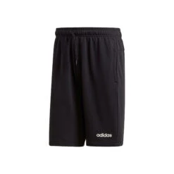 ADIDAS Essentials Plain French Terry Shorts Men - Black, White -Muse Style Shop 11773000 000