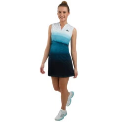 ADIDAS Parley Dress Women - White, Dark Blue -Muse Style Shop 12300000 24