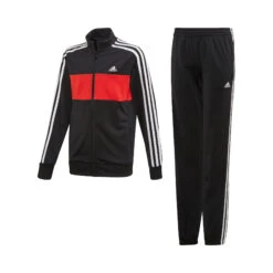 ADIDAS Tiberio Tracksuit Boys - Black, Red