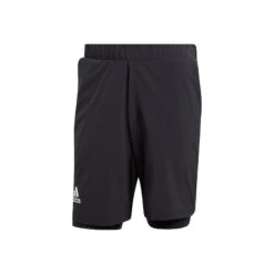 ADIDAS 2in1 Heat Ready Shorts Men - Black, White -Muse Style Shop 13815000 000