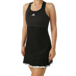 ADIDAS Glam On Y Glitzer Dress Women - Black, White