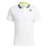 ADIDAS Primeblue Freelift Heather Polo Men - White, Blue