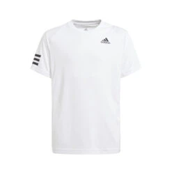 ADIDAS Club 3 Stripes T-Shirt Boys - White, Black