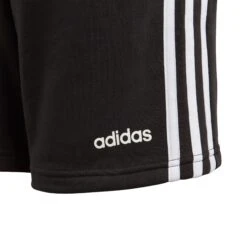 ADIDAS Essentials 3-Stripes Shorts Boys - Black, White -Muse Style Shop 15018000 15