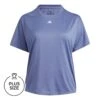 ADIDAS 3-Stripes Plus Size T-Shirt Women - Lilac